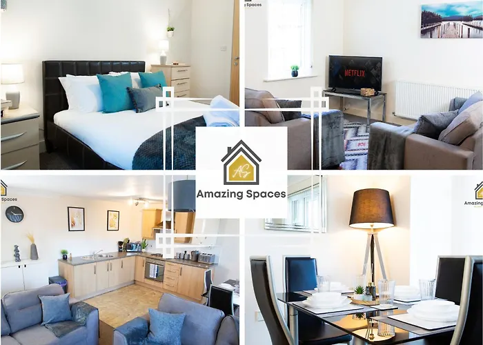 Spacious 2Bedroom 2Bathroom Flat In Warrington By Amazing Spaces Relocations Ltd.