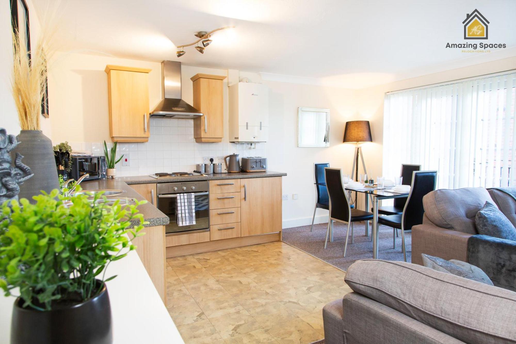 Apartment Spacious 2bedroom 2bathroom Flat In By Amazing Spaces Relocations Ltd. *